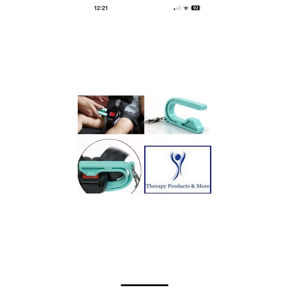 Universal Easy Release Car Seat Unbuckle‎ Unlock Tool Key With Keychain